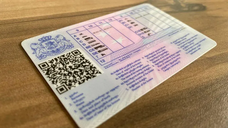 სიახლე მართვის მოწმობებთან დაკავშირებით