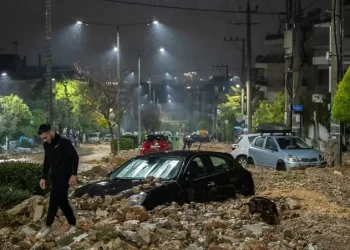 საბერძნეთში წყალდიდობას 2 ადამიანის სიცოცხლე ემსხვერპლა