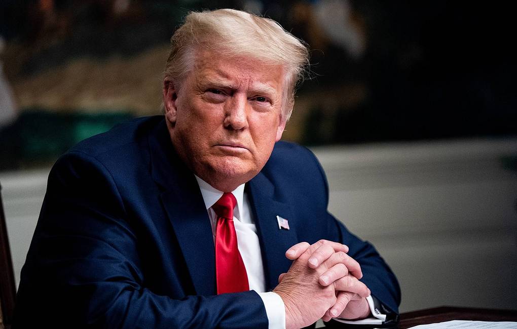 დონალდ ტრამპი განცხადებას ავრცელებს