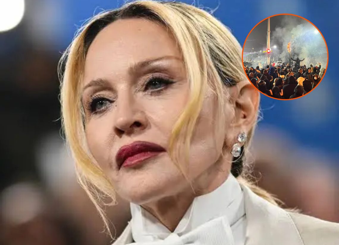 “როდესაც მაროკოში გატარებულ არდადეგებზე ვფიქრობ მეფიქრება ირანში მცხოვრებ ყველა ადამიანზე, რომლებიც აუცილებელი რევოლუციისთვის იბრძვიან და მზად არიან მოკვდნენ იმისთვის რისიც სწამთ” – მადონა