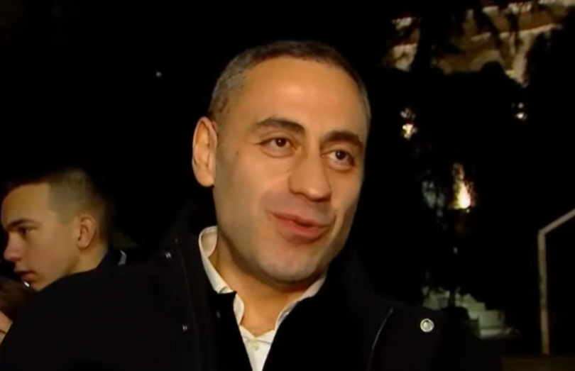 აქციაზე მივიდა გიორგი ვაშაძე, რომელიც პატიმრობიდან დღეს გათავისუფლდა