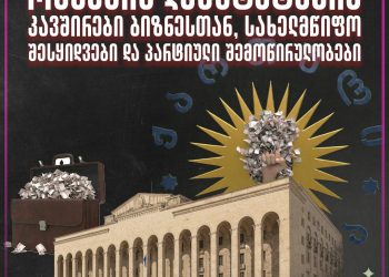 ქართული ოცნების დეპუტატების კავშირები ბიზნესთან, სახელმწიფო შესყიდვები და პარტიული შემოწირულობები – „საერთაშორისო გამჭვირვალობა“