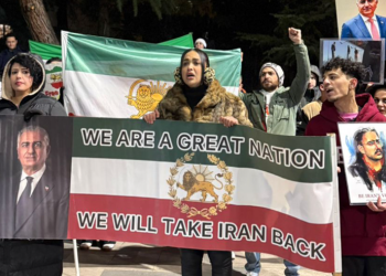 თბილისში, ირანის საელჩოსთან საპროტესტო აქციები გრძელდება