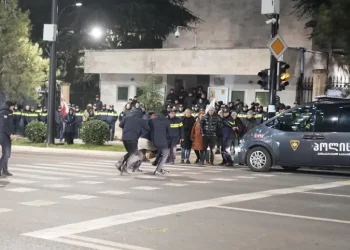 ირანის საელჩოსთან აქციის მონაწილე დააკავეს