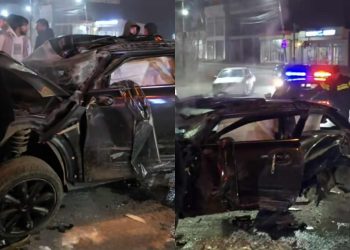 მარნეულში მძიმე ავარია მოხდა – რა კადრები ვრცელდება ადგილიდან