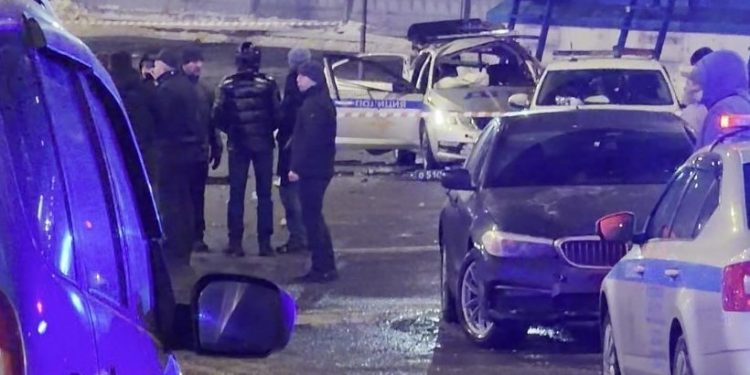 მოსკოვში აფეთქების შედეგად პოლიციელი დაიღუპა, კიდევ ორი საავადმყოფოშია გადაყვანილი