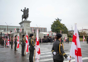 ქუთაისში დავით აღმაშენებლის ხსენების დღე აღინიშნა