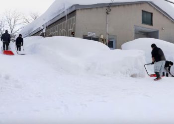 იაპონიაში დიდთოვლობას 30-ზე მეტი ადამიანი ემსხვერპლა