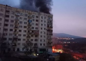 გლდანში საცხოვრებელ კორპუსში ხანძარი იყო