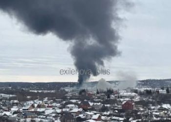 უკრაინამ რუსეთის ქალაქ ალმეტევსკში Калейкино ნავთობსატუმბი სადგური დაბომბა