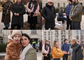 დიუშენის კუნთოვანი დისტროფიის მქონე ბავშვთა ოჯახის წევრები კანცელარიასთან იმყოფებიან მართავენ და კობახიძესთან შეხვედრას ითხოვენ