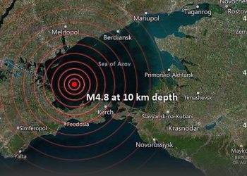 ანექსირებულ ყირიმში 4.8 მაგნიტუდის მიწისძვრა მოხდა