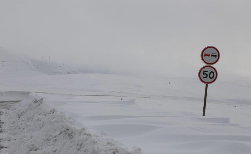 გუდაური(ფოსტა)–კობის მონაკვეთზე ყველა სახის ავტოტრანსპორტის მოძრაობა აიკრძალა