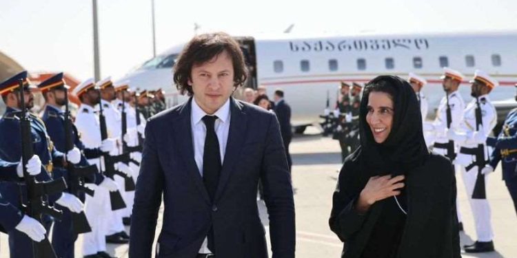 ირაკლი კობახიძის ვიზიტი დუბაიში დაიწყო