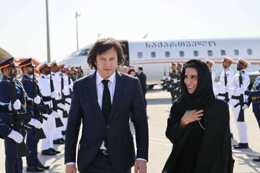 ირაკლი კობახიძის ვიზიტი დუბაიში დაიწყო