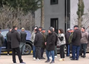 რუსთავის აზოტის ქარხანაში ისევ პროტესტია 