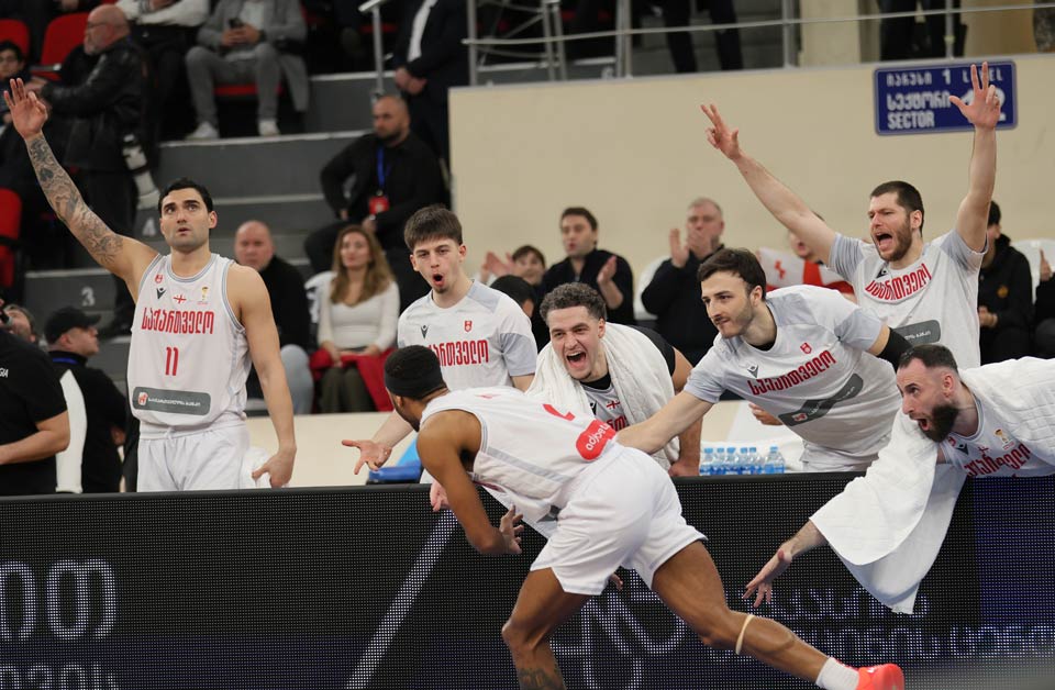 საქართველოს კალათბურთელთა ნაკრებმა დანია დაამარცხა