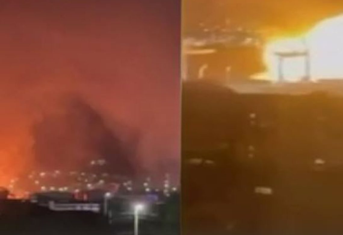 ნოვოროსიისკის პორტში უკრაინამ რუსეთის სამხედრო გემები დაბომბა