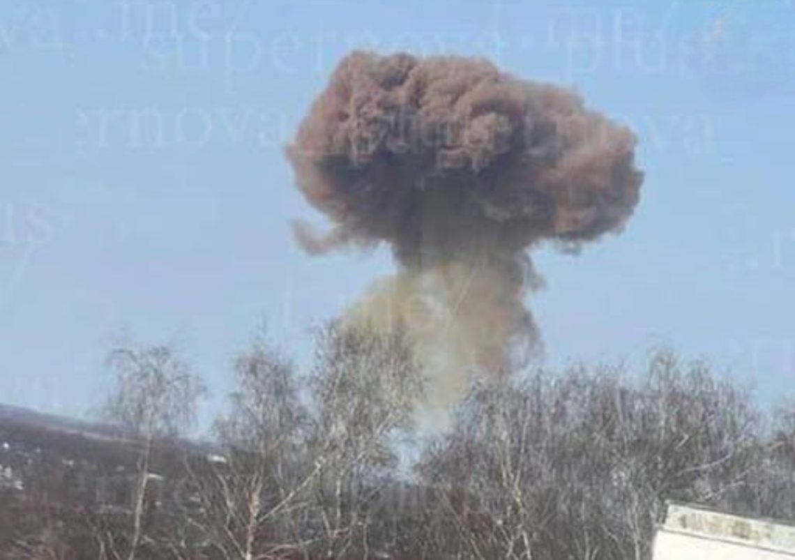 რუსეთის ქალაქ ტულაში მეტალურგიული ქარხანა იწვის