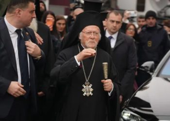 მსოფლიო პატრიარქი სამების ტაძარში მივიდა