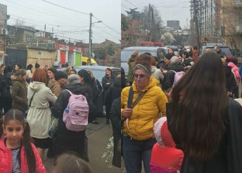 სკოლის აშენების მოთხოვნით ნაძალადევის რაიონში მოქალაქეებმა გზა გადაკეტეს