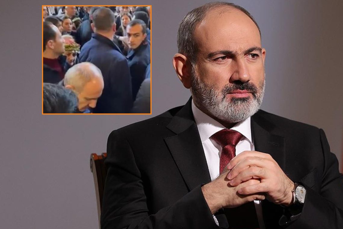 ერევანში, წმინდა ანას ეკლესიაში ნიკოლ ფაშინიანზე თავდასხმა სცადეს