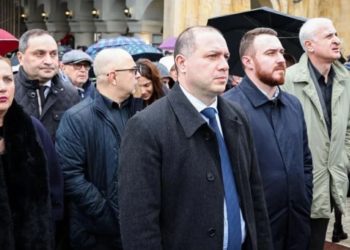 გივი მიქანაძემ, მოადგილეებთან და თანამშრომლებთან ერთად, საქართველოს პატრიარქის ილია მეორის ხსოვნას პატივი მიაგო