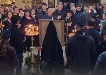 ბარსელონაში წმინდა ნინოს სახელობის სამრევლოში ილია II-ის სულის მოსახსენიებელი პანაშვიდი აღევლინა