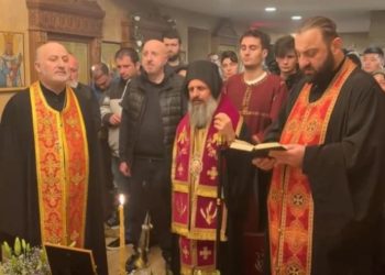 ჩრდილოეთ ამერიკის ქართული მართლმადიდებელი ეკლესიის ეპარქიის ტაძარში ილია II-ის სულის მოსახსენებლად პანაშვიდები გადაიხადეს