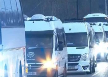 ილია II-ის ხსოვნისთვის პატივის მისაგებად ზუგდიდიდან კოლონა დაიძრა