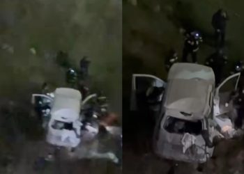 თბილისში, ვაშლიჯვრის ჩასახვევთან მანქანა გადავარდა – რა ინფორმაცია ვრცელდება