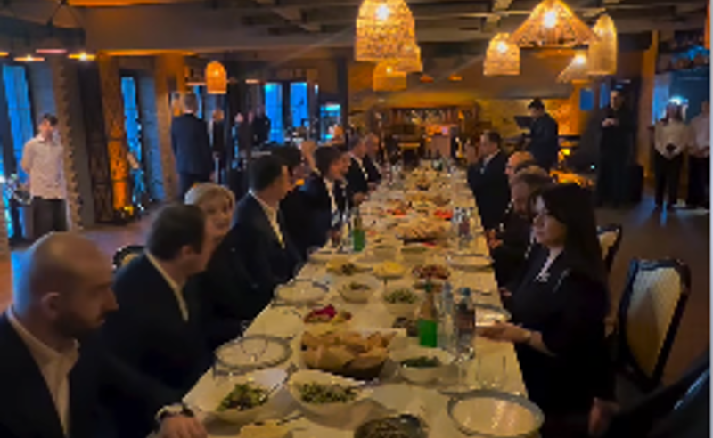 ფაშინიანი არაფორმალურ გარემოში ირაკლი კობახიძესთან ერთად გადაღებულ ვიდეოს აქვეყნებს