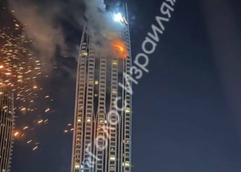 ირანული დრონი დუბაიში საცხოვრებელ ცათამბჯენს შეეჯახა