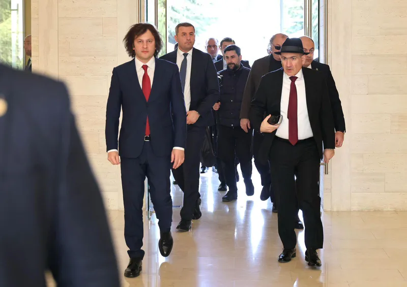 ნიკოლ ფაშინიანის სამუშაო ვიზიტი საქართველოში დასრულდა