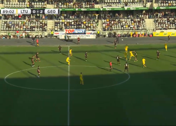 ლიეტუვისა და საქართველოს ნაკრებების ამხანაგური მატჩი ანგარიშით 0 : 2 დასრულდა