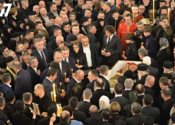 სამების საკათედრო ტაძარში ბიძინა ივანიშვილი მივიდა