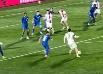 კვარაცხელიამ ისრაელის ნაკრებს მეორე გოლი გაუტანა