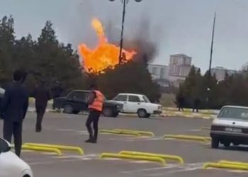 გავრცელებული ინფორმაციით, აზერბაიჯანში ირანული დრონი ჩამოვარდა და აფეთქდა