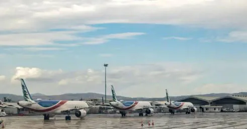 ლარნაკას აეროპორტის თავზე საჰაერო სივრცე ჩაკეტილია