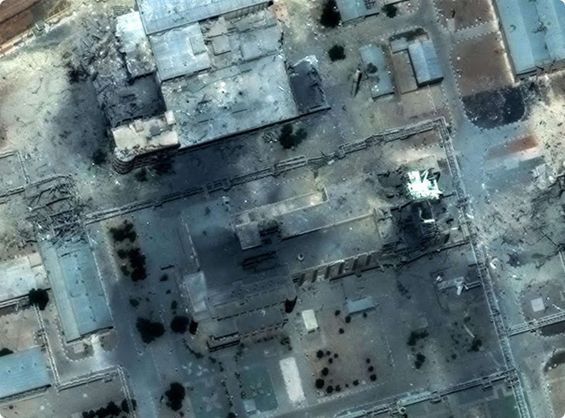 ატომური ენერგიის საერთაშორისო სააგენტომ [IAEA] დაადასტურა ირანში მიწისქვეშა ბირთვული ობიექტის დაზიანება