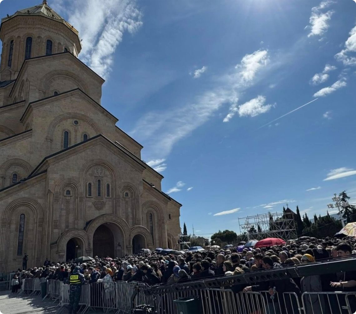 22 მარტს, 02:00 საათიდან 09:00 საათამდე მოქალაქეები სამების საკათედრო ტაძარში შესვლას ვერ შეძლებენ