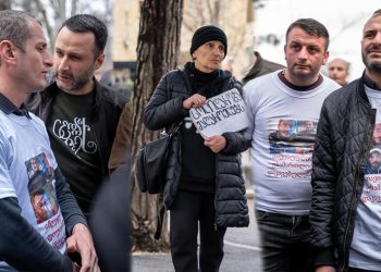 მაღაროელების თქმით, პროკურატურის წინ აქციის გამართვის უფლება არ მისცეს