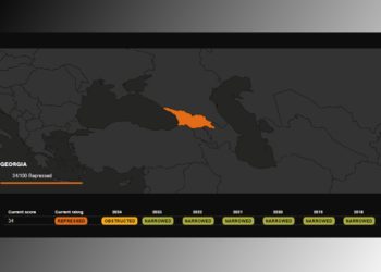 საქართველო “რეპრესირებულის” სტატუსით – ქვეყანა CIVICUS Monitor-ის რეიტინგში კიდევ დაქვეითდა