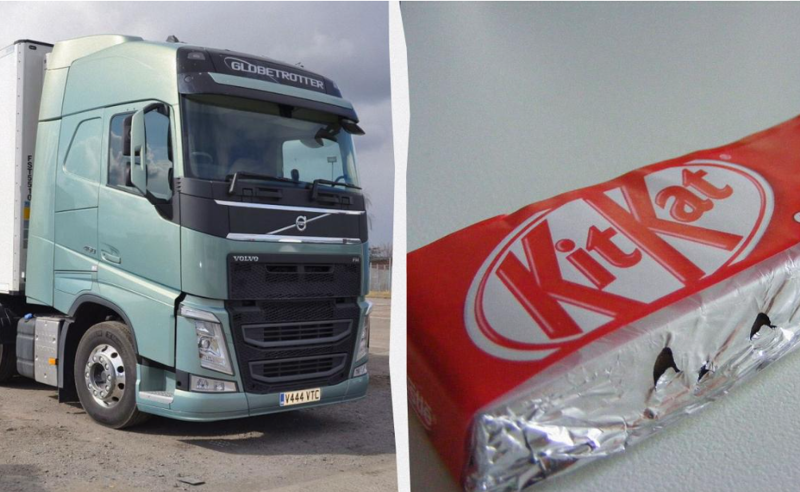 ევროპაში 12 ტონა შოკოლადით დატვირთული სატვირთო გაიტაცეს