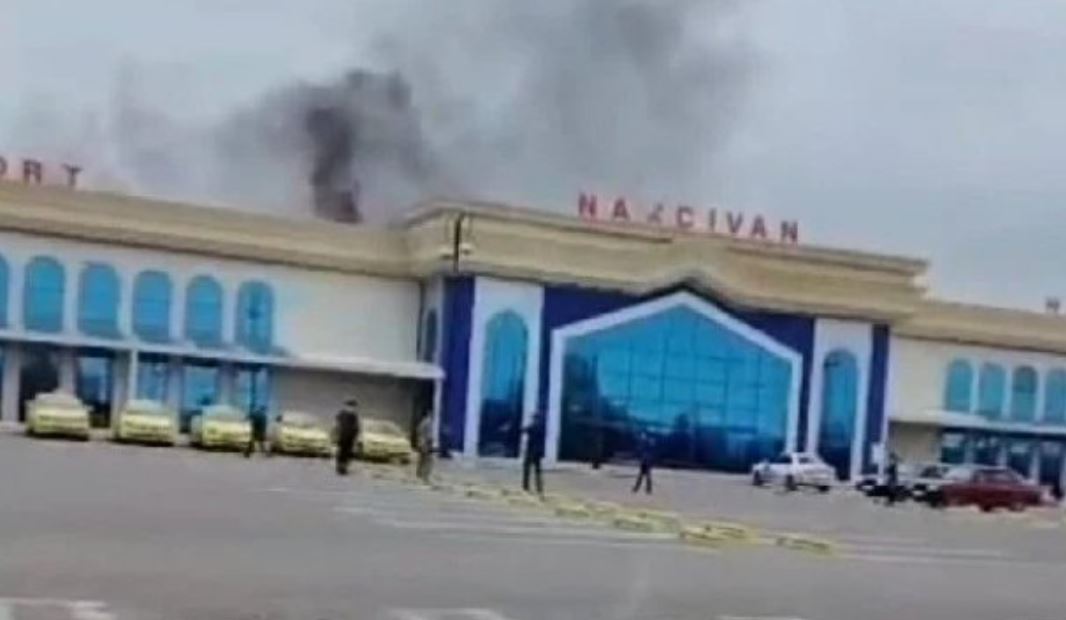 ნახიჩევანის აეროპორტის მახლობლად მდებარე სკოლებში სასწავლო პროცესი შეჩერდა