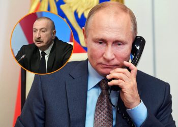 რუსეთის პრეზიდენტი ვლადიმერ პუტინი აზერბაიჯანის პრეზიდენტს ილჰამ ალიევს ტელეფონით ესაუბრა