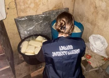 სურსათის ეროვნულმა სააგენტომ სამტრედიასა და ვანში ყველის არალეგალური საწარმოები გამოავლინა