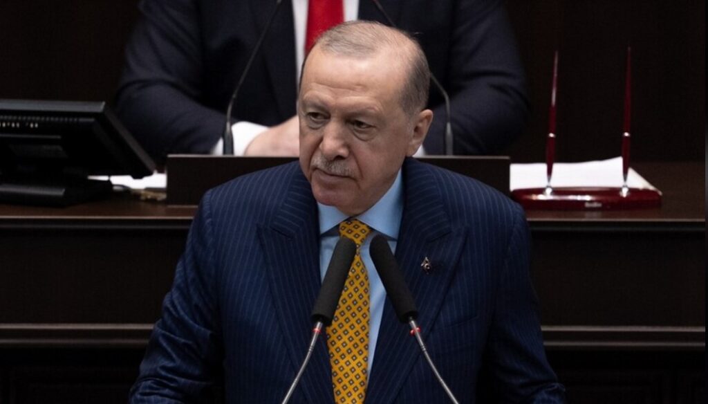 რეჯეფ თაიფ ერდოღანი განცხადებას ავრცელებს