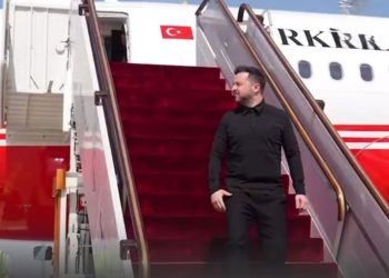 უკრაინის პრეზიდენტი, ვოლოდიმირ ზელენსკი სირიაში ჩავიდა