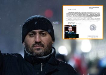 აფგან სადიგოვის მეუღლე აზერბაიჯანის პროკურატურიდან საქართველოს პროკურატურაში გამოგზავნილ წერილს აქვეყნებს